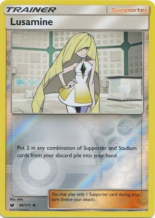 Lusamine - 96/111 - Uncommon Reverse Holo