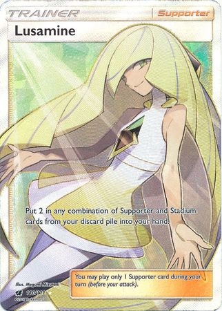 Lusamine - 110/111 - Full Art Ultra Rare