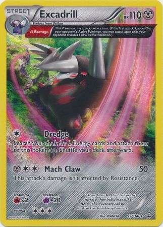 Excadrill - 97/160 - Holo Rare