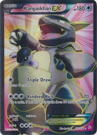 Kangaskhan EX - 103/106 - Full Art Ultra Rare