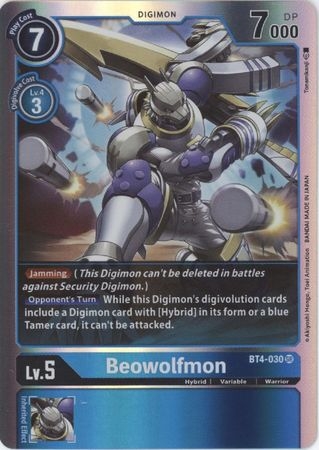 Beowolfmon - BT4-030 - Super Rare