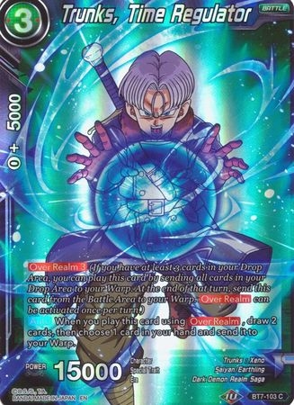 Trunks, Time Regulator (Reprint) - BT7-103 - Common Foil