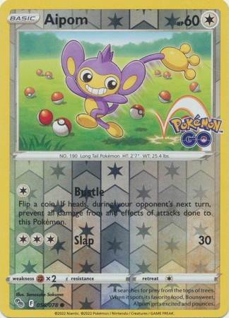 Aipom - 056/078 - Common Reverse Holo