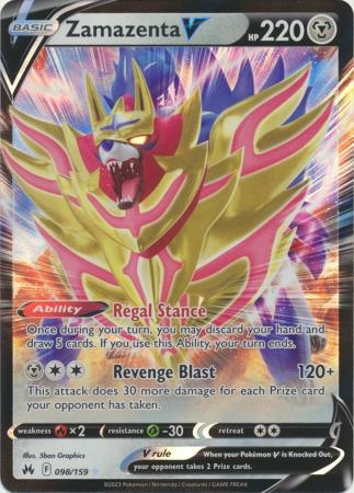 Zamazenta V - 098/159 - Ultra Rare