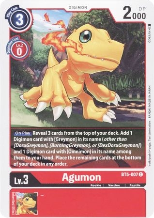 Agumon - BT5-007 - Common