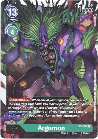 Argomon - BT5-058 - Rare