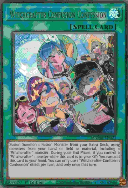 Witchcrafter Confusion Confession - MAMA-EN021 - Ultra Rare 1st Edition