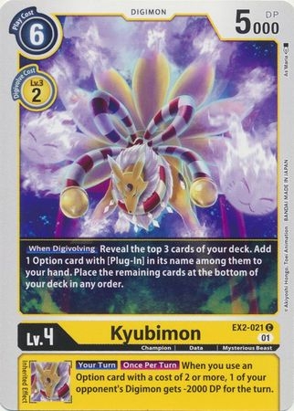 Kyubimon - EX2-021 C - Common
