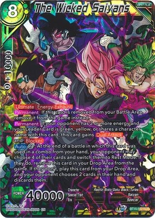 The Wicked Saiyans - BT15-153 - Secret Rare