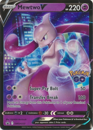 Mewtwo V - SWSH223 - Ultra Rare Promo