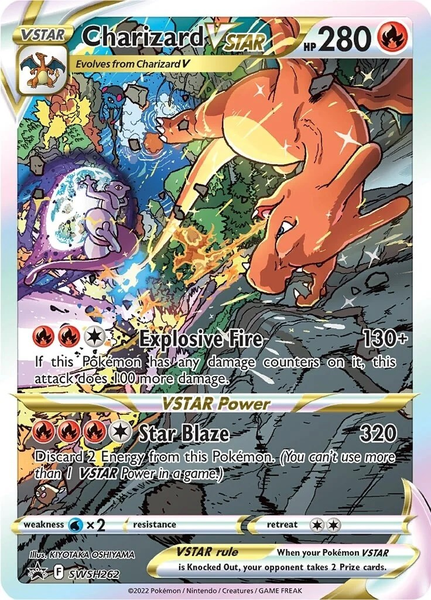 Charizard VSTAR - SWSH262 - Alternate Art Promo