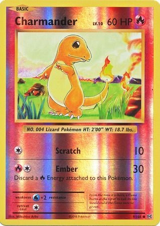 Charmander - 9/108 - Common Reverse Holo