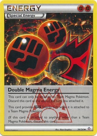 Double Magma Energy - 34/34 - Uncommon