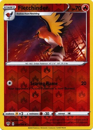 Fletchinder - 031/189 - Uncommon Reverse Holo