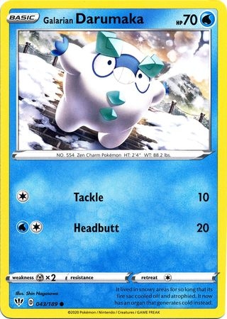 Galarian Darumaka - 043/189 - Common