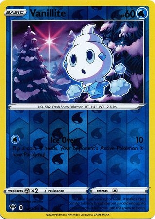 Vanillite - 045/189 - Common Reverse Holo