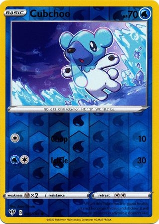 Cubchoo - 048/189 - Common Reverse Holo