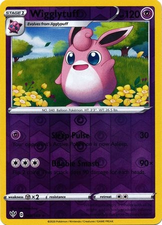 Wigglytuff - 068/189 - Rare Reverse Holo