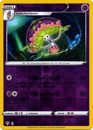 Shiinotic - 080/189 - Uncommon Reverse Holo