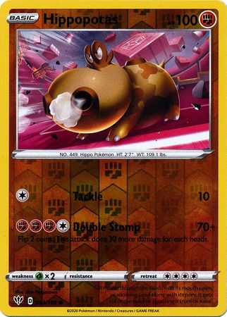Hippopotas - 093/189 - Common Reverse Holo