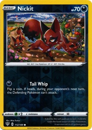 Nickit - 112/189 - Common Reverse Holo