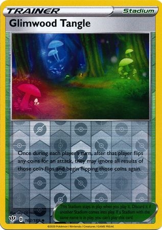 Glimwood Tangle - 162/189 - Uncommon Reverse Holo