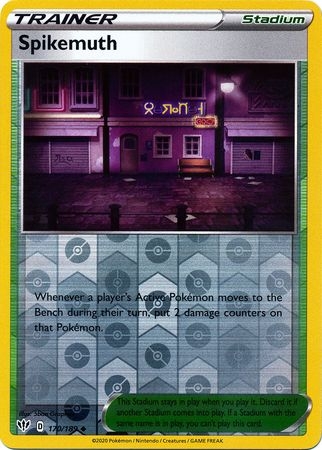 Spikemuth - 170/189 - Uncommon Reverse Holo