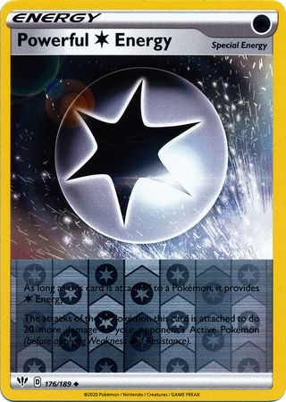 Powerful C Energy - 176/189 - Uncommon Reverse Holo