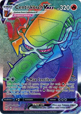 Centiskorch VMAX - 191/189 - Hyper Rare