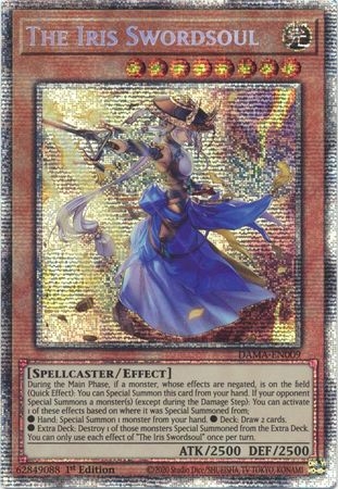 The Iris Swordsoul - DAMA-EN009 - Starlight Rare 1st Edition