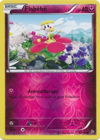 Flabebe - 62/106 - Common Reverse Holo
