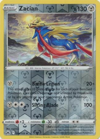 Zacian - 094/159 - Holo Rare Reverse Holo