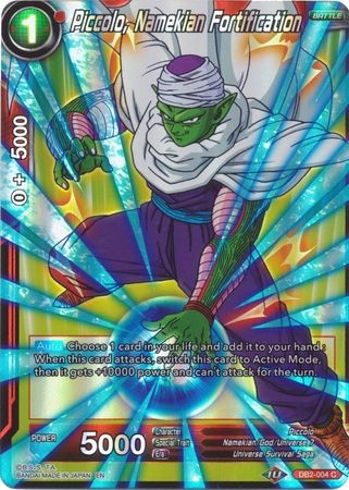 Piccolo, Namekian Fortification (Reprint) - DB2-004 - Common Foil