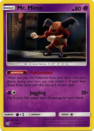 Mr. Mime - 11/18 - Holo Rare