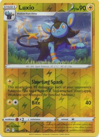 Luxio - 042/159 - Uncommon Reverse Holo