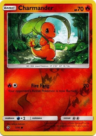 Charmander - 1/70 - Common Reverse Holo