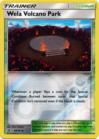 Wela Volcano Park - 63/70 - Uncommon Reverse Holo