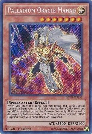 Palladium Oracle Mahad - MVP1-ENS53 - Secret Rare 1st Edition