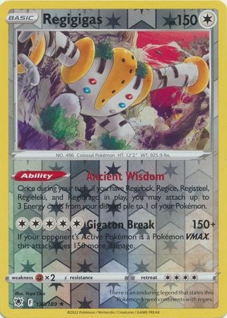 Regigigas - 130/189 - Holo Rare Reverse Holo
