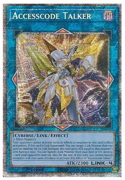 Accesscode Talker - BLCR-EN093 - Starlight Rare 1st Edition