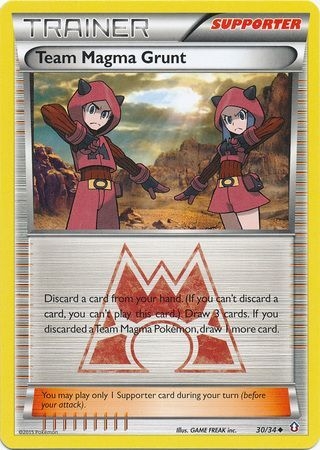 Team Magma Grunt - 30/34 - Uncommon