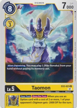 Taomon - EX2-023 U - Uncommon