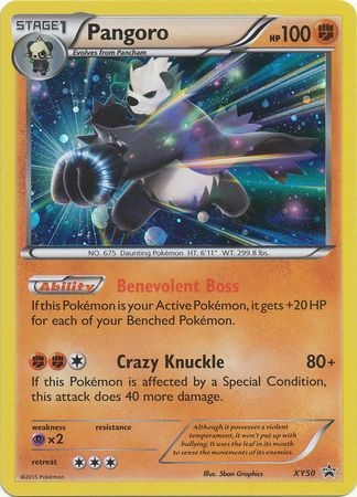 Pangoro - XY50 - Holo Promo