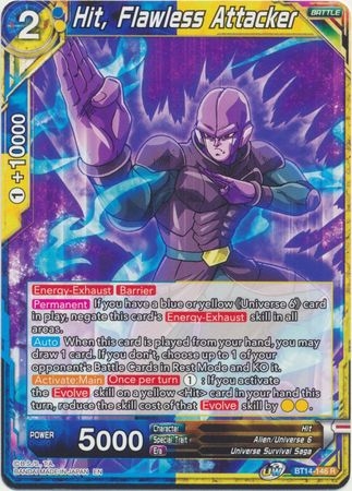 Hit, Flawless Attacker - BT14-146 - Rare