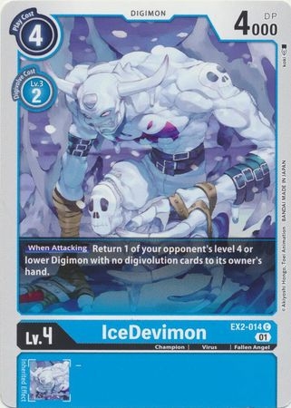 IceDevimon - EX2-014 C - Common