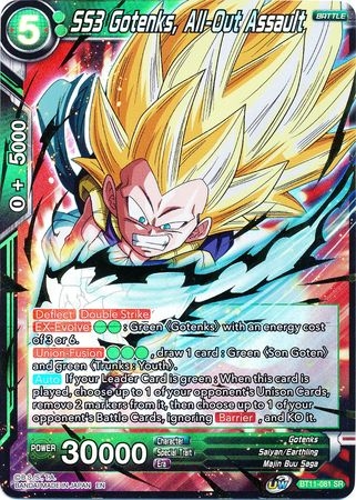 SS3 Gotenks, All-Out Assault - BT11-081 - Super Rare