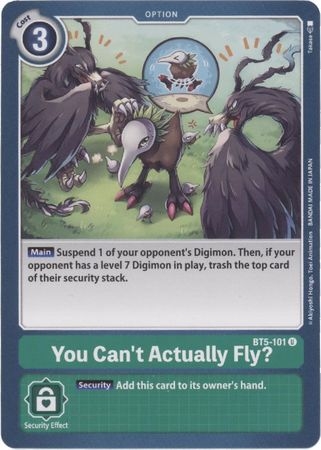 You Can't Actually Fly? - BT5-101 - Uncommon