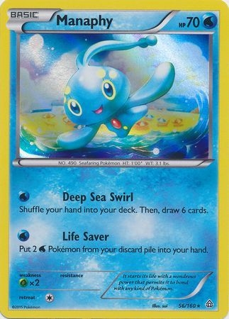Manaphy - 56/160 - Holo Rare