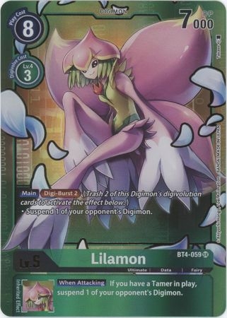 Lilamon - BT4-059 - Alternate Art