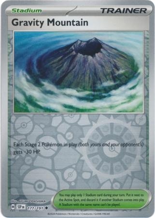 Gravity Mountain - 177/191 - Uncommon Reverse Holo